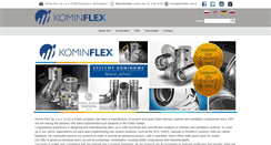Desktop Screenshot of en.kominflex.com.pl