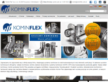Tablet Screenshot of kominflex.com.pl